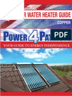 Water Heater - Solar Copper Manual