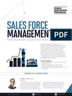 Sales Force Management 2016 JKT v11 PDF