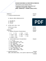 8 teorie chimie barem