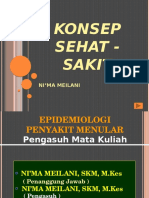 Konsep Sehat - Sakit