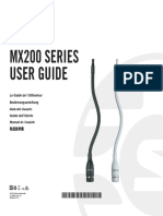 MX200 User Guide English