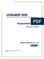 UCBioBSP SDK Programmer's Guide v3.00 (Eng) (v3.4.1.0 - 20160426)
