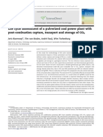 Life Cycle Assessment of a Pulverized Coal Power Plant