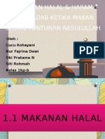 Makanan Halal Dan Haram Serta Adab Ketika Makan Dalam Islam