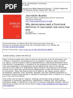 SHAPIRO Whay Democracie Need Functional Definition Journalism