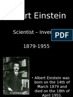 Albert Einstein HW