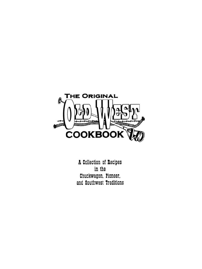 Old West Cookbook PDF Dumpling Chili Con Carne