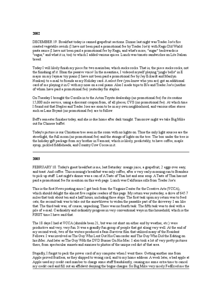 Davynews Doc Leisure Entertainment General