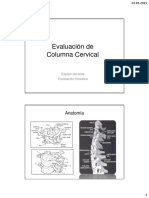 1 - Evaluación de Columna Cervical 2015