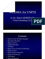 WCDMA for UMTS Training