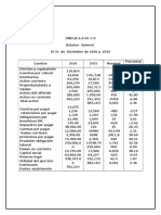 Analisis Horizontal Comparativo