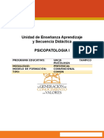 Uea y Sd Psicopatologia i