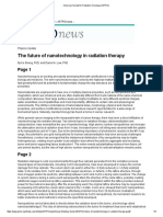 The Future of Nanotechnology in Radiation Therapy