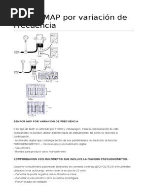 MAP Por Variación de Frecuencia | | Resistencia Eléctrica y Conductancia | Sensor
