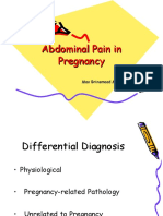 Abdominal Pain in Pregnancy