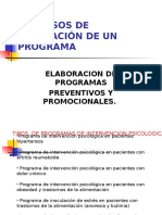 Elaboracion de Programas - Preventivo Promocional.2010