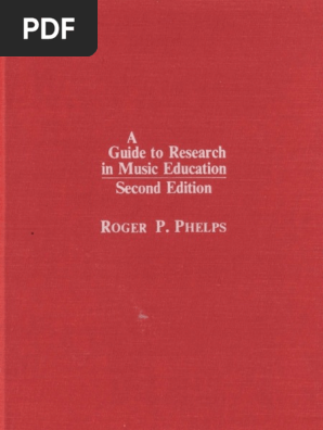 【tink】 Guide To Research in Music Education | PDF | Deductive Reasoning