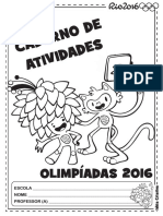 Caderno Atividades Olimpíadas Alfabetização PDF