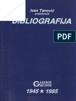 Bibliografija GRV I PVO 1945-85.