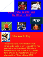 2010 Fifa World Cup - Rhys