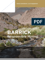 Barrick Gold 2009 Responsibility Report