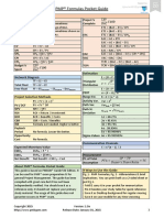 PMP Formulas Pocket Guide