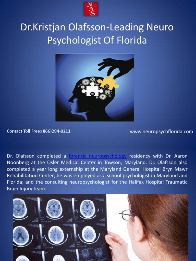 Dr. Kristjan Olafsson: Forensic Neuropsychologist | PDF ...