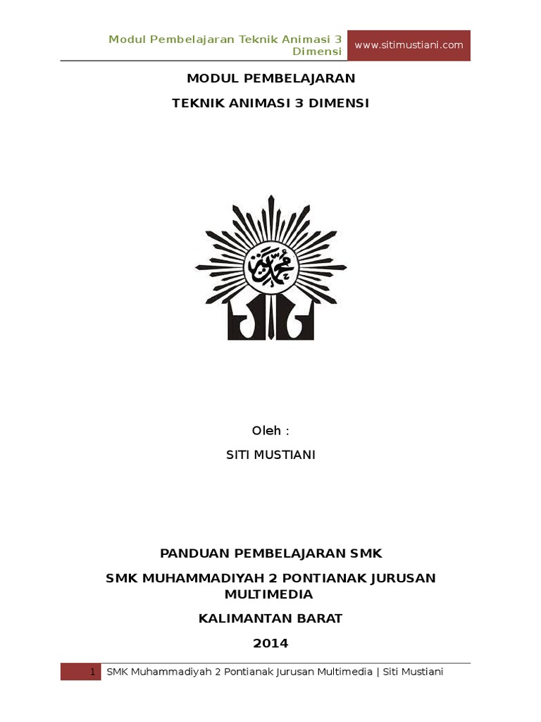 Teknik Animasi 3 Dimensi BAB 1docx