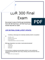 LDR 300 Final Exam Answer - LDR 300 Final Exam @ Studentehelp
