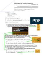 Introduction to Oscilloscopes and Function Generators