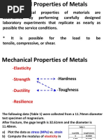 Mechanical Properties of Materials