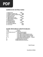 Download Kode Icd 10 Poli Gigi by sandra dewi SN320723230 doc pdf