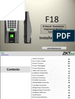 167WCP F18 Installation Guide ZKACCESS