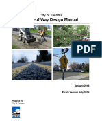 City of Tacoma Right-of-Way Design Manual