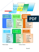 Membuat Jadwal Piket Dan Susunan Pengurus Kelas Word