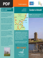 Dundee To Arbroath: This Leaflet Is Supported by