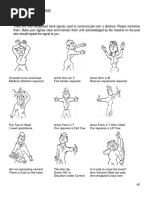 7 Communications: 7.1 Hand Signals