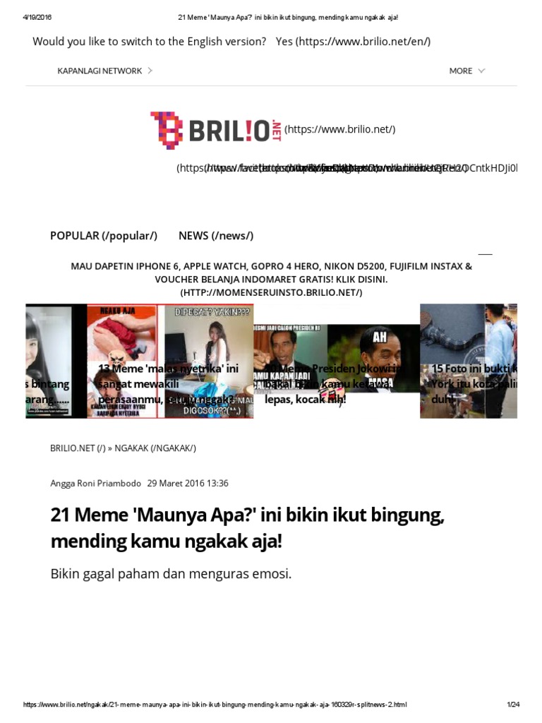 Meme Minta Cucu Yang Bikin Kamu Baper Sekaligus Ngakak Brilio