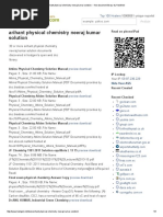 Silbey Physical Chemistry Solution Manual Download