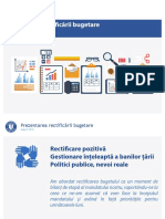 Prezentarea Rectificarii Bugetare August 2016