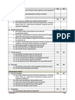 GC3 safety audit checklist completion