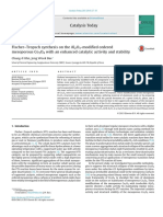 Fischer-Tropsch Synthesis On The Al2O3-Modified Ordered