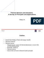 Thermal Sensors and Actuators: A Survey of Principles and Applications