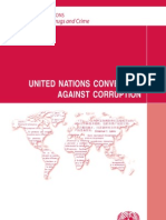 United Nations Convention Against Corruption: Vienna International Centre, PO Box 500, A 1400 Vienna, Austria