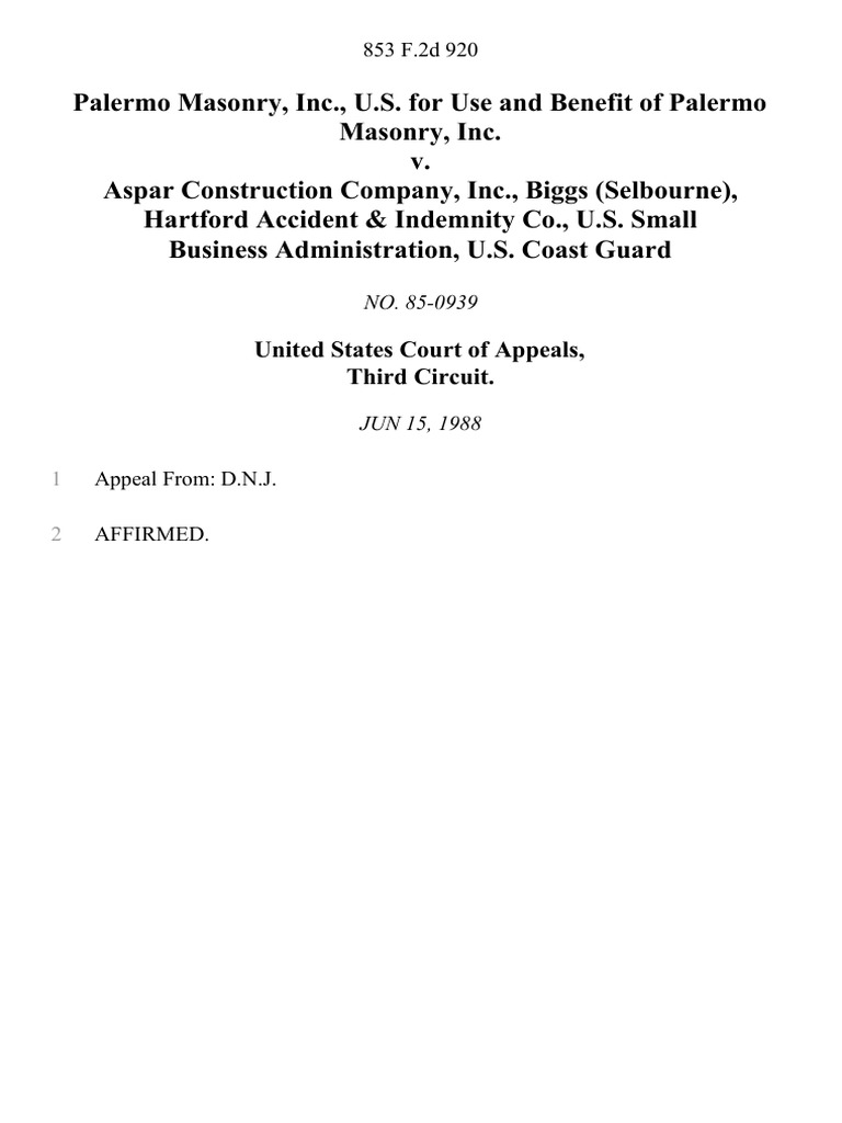Third Circuit Schedule