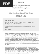 United States v. Elijah Jackson, 300 F.2d 758, 3rd Cir. (1962)
