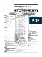 2015 Mains - Anthropology: Sosinforanthropology