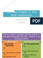 The Past Simple Vs