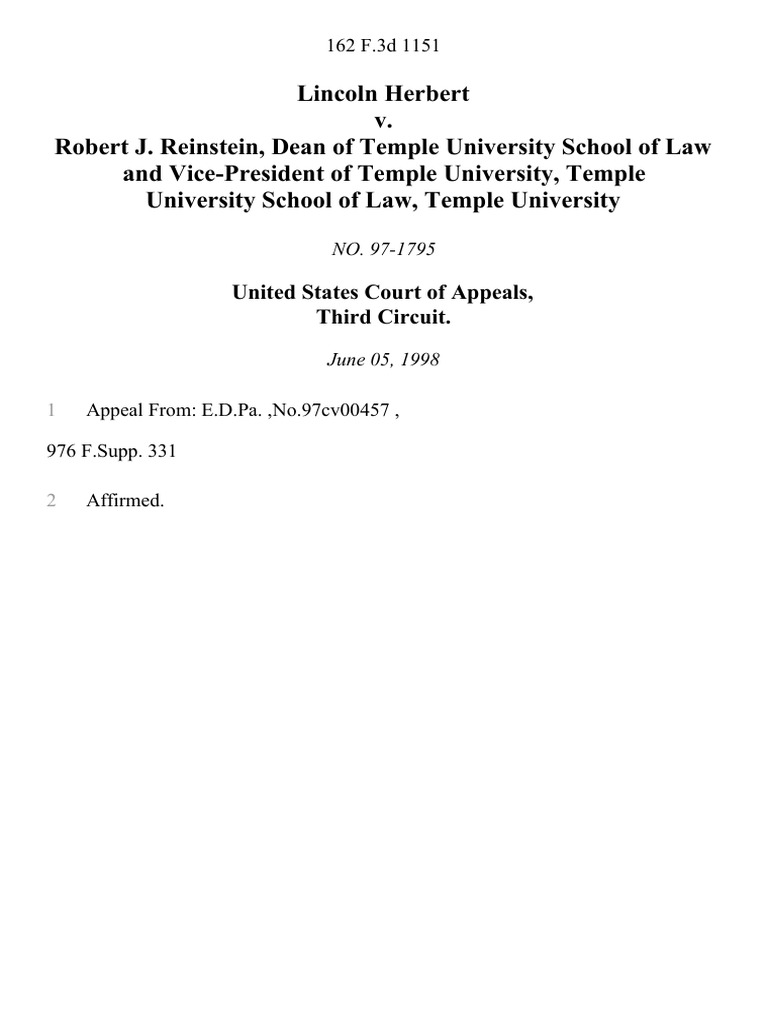 lincoln-herbert-v-robert-j-reinstein-dean-of-temple-university
