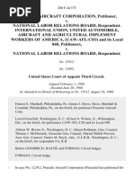 Piasecki Aircraft Corporation v. National Labor Relations Board, International Union, United Automobile, Aircraft and Agricultural Implement Workers of America, (Uaw-Afl-Cio) and Its Local 840 v. National Labor Relations Board, 280 F.2d 575, 3rd Cir. (1960)